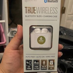 Sentry True Wireless Bluetooth Earbuds with Charging Case